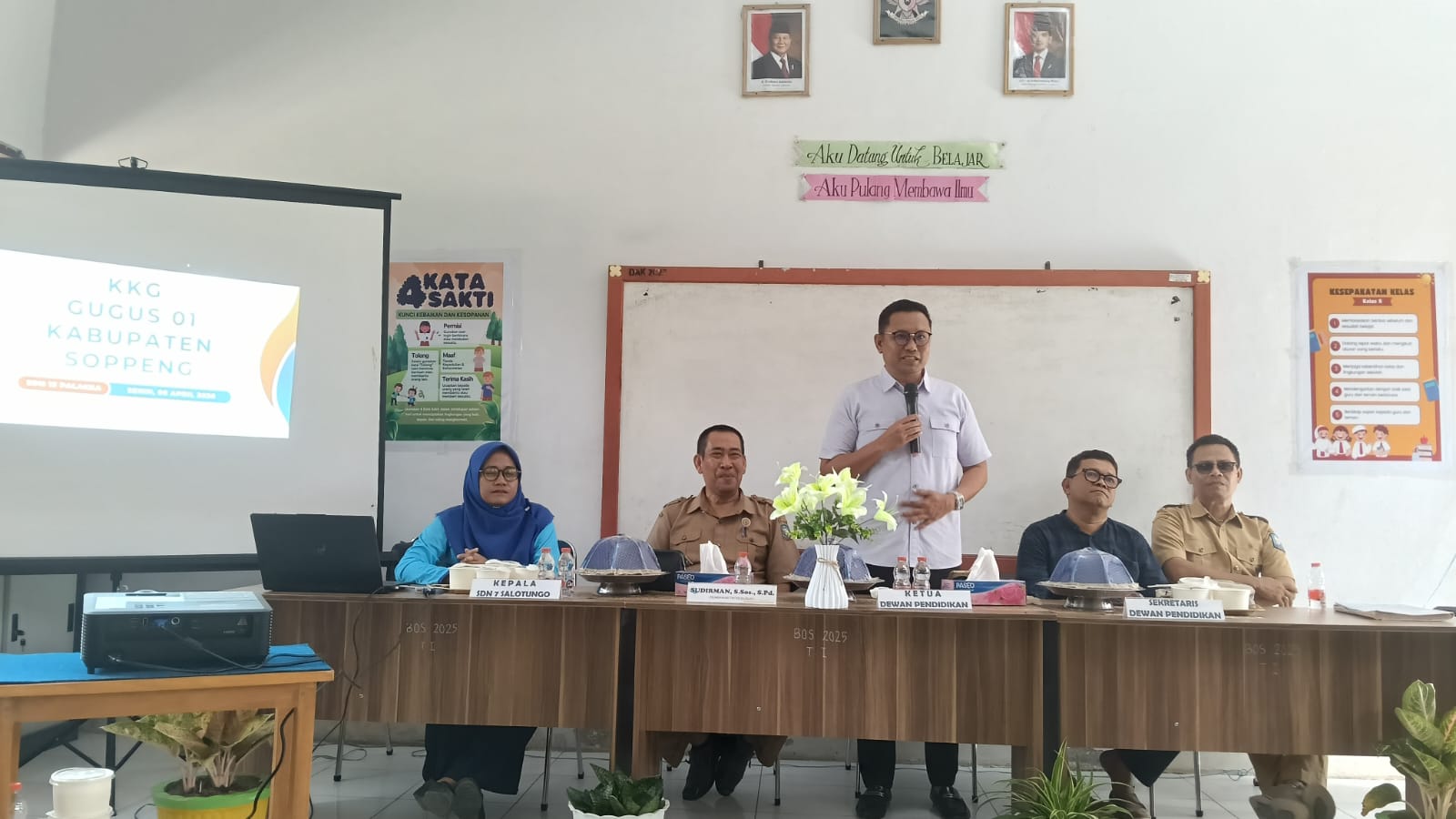 Optimalkan Distribusi Guru dan Digitalisasi, KKG Gugus 1 Lalabata Gandeng Dewan Pendidikan Soppeng
